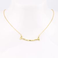 Simple Style Solid Color Sterling Silver 18k Gold Plated Pendant Necklace In Bulk main image 1
