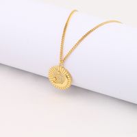 Simple Style Star Sterling Silver 18k Gold Plated Zircon Pendant Necklace In Bulk main image 4