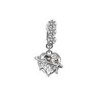 Casual Clouds Peach Plant Stainless Steel Copper White Gold Plated Rhinestones Belly Ring In Bulk sku image 23