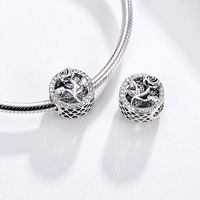 Casual Glam Flower Sterling Silver Inlay Zircon Jewelry Accessories main image 6