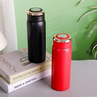 Casual Solid Color Stainless Steel Thermos Cup main image 3