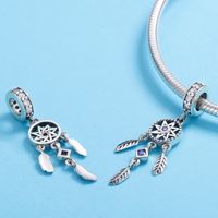Casual Dreamcatcher Sterling Silver Inlay Zircon Jewelry Accessories main image 5