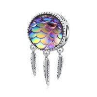 Casual Dreamcatcher Sterling Silver Inlay Zircon Jewelry Accessories sku image 2