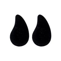 1 Pair Vintage Style Simple Style Water Droplets Solid Color Alloy Ear Studs main image 2
