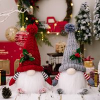 Weihnachten Nordischer Stil Puppe Tuch Polyester Gruppe Dekorative Requisiten main image 4