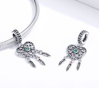 Casual Dreamcatcher Sterling Silver Inlay Zircon Jewelry Accessories main image 1