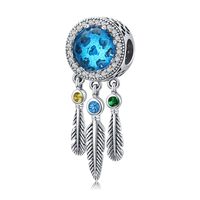 Casual Dreamcatcher Sterling Silver Inlay Zircon Jewelry Accessories sku image 11
