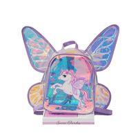 Kid's All Seasons Tpu Unicorn Cute Preppy Style Square Zipper Functional Backpack main image 2