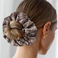 Classic Style Streetwear Solid Color Cloth Hair Tie main image 3