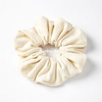 Classic Style Streetwear Solid Color Cloth Hair Tie sku image 1
