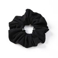 Classic Style Streetwear Solid Color Cloth Hair Tie main image 4