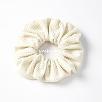 Classic Style Streetwear Solid Color Cloth Hair Tie sku image 3