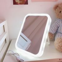 Casual Classic Style Solid Color Glass Mirror 1 Piece sku image 1