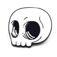 Cartoon Style Pumpkin Skull Ghost Alloy Plating Unisex Brooches sku image 6