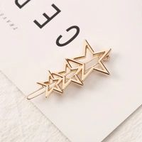 Simple Style Geometric Moon Bow Knot Alloy Plating Hair Clip sku image 2