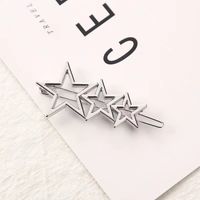 Simple Style Geometric Moon Bow Knot Alloy Plating Hair Clip sku image 8