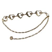 Love Metal Waist Chain Accessories Female Fashion Ins Heart-shaped Chain Belt Decoration With Skirt Wide Leg Pants Chain Summer main image 3