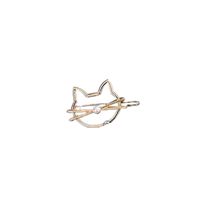 Simple Style Geometric Moon Bow Knot Alloy Plating Hair Clip sku image 35