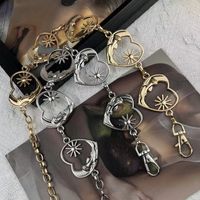 Love Metal Waist Chain Accessories Female Fashion Ins Heart-shaped Chain Belt Decoration With Skirt Wide Leg Pants Chain Summer main image 2