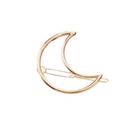 Simple Style Geometric Moon Bow Knot Alloy Plating Hair Clip main image 2