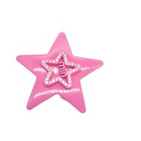 Star Moon Barrettes Super Beautiful Girl Side Clip Star Moon Bang Clip Fashion Five-pointed Star Cropped Hair Clip Barrettes Side Clip main image 3