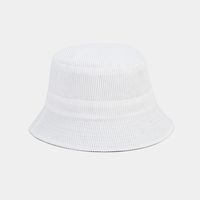 Femmes Dame Style Simple Couleur Unie Grand Avant-toit Chapeau Seau sku image 2