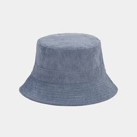 Women's Lady Simple Style Solid Color Big Eaves Bucket Hat sku image 5
