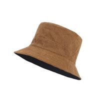 Women's Lady Simple Style Solid Color Big Eaves Bucket Hat main image 4