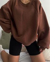 Women's Hoodie Long Sleeve Hoodies & Sweatshirts Classic Style Solid Color main image 4