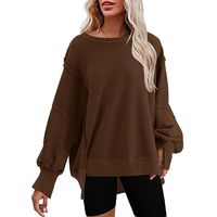 Women's Hoodie Long Sleeve Hoodies & Sweatshirts Streetwear Solid Color main image 3