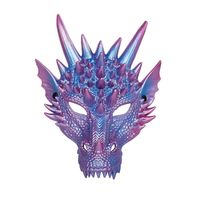 Funny Animal Dragon Rubber Foam Masquerade Carnival Festival Party Mask main image 3