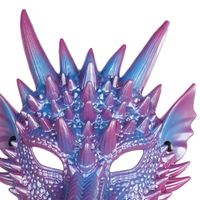 Funny Animal Dragon Rubber Foam Masquerade Carnival Festival Party Mask main image 2
