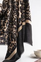Women's Streetwear Leopard Imitation Cashmere Scarf main image 4