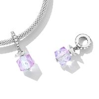 Casual Square Sterling Silver Inlay Zircon Jewelry Accessories main image 1