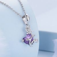 Casual Glam Flower Sterling Silver Inlay Zircon Jewelry Accessories main image 5