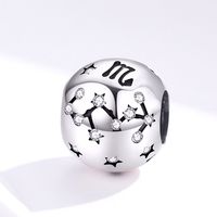 Casual Constellation Sterling Silver Inlay Zircon Jewelry Accessories sku image 9