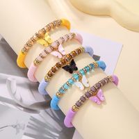 Bohemian Flower Soft Clay Beaded Women's Bracelets main image 5