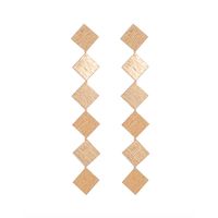 1 Pair Elegant Geometric Iron Drop Earrings main image 2