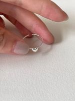 Süss Herzform Sterling Silber Offener Ring Ringe In Masse sku image 1