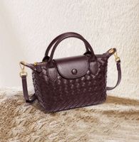 Women's Small Pu Leather Solid Color Vintage Style Dumpling Shape Zipper Shoulder Bag Handbag Crossbody Bag main image 5
