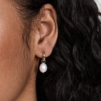 1 Pair Elegant Lady Geometric Copper Earrings main image 5