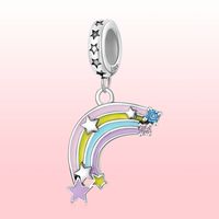 Casual Rainbow Sterling Silver Inlay Zircon Jewelry Accessories main image 5
