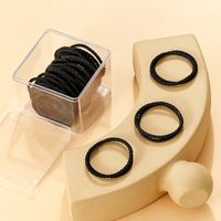 Casual Simple Style Solid Color Solid Color Elastic Band Hair Tie Rubber Band main image 1