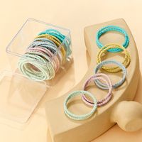 Casual Simple Style Solid Color Solid Color Elastic Band Hair Tie Rubber Band main image 3