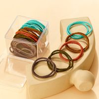 Casual Simple Style Solid Color Solid Color Elastic Band Hair Tie Rubber Band main image 6