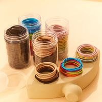 Casual Simple Style Solid Color Elastic Band Hair Tie Rubber Band main image 3