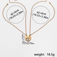 Ig Style Romantic Commute Heart Shape Stainless Steel Pendant Necklace main image 2