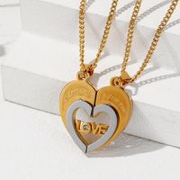Ig Style Romantic Commute Heart Shape Stainless Steel Pendant Necklace main image 6