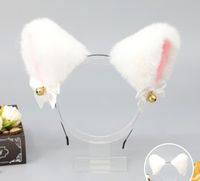 Women's Cute Cat Ear Plush Hair Band sku image 1