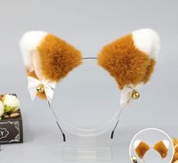 Women's Cute Cat Ear Plush Hair Band sku image 12